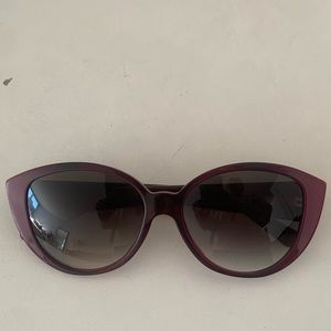 Cartier Burgundy Round Sunglasses